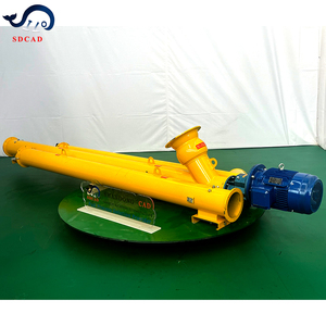 Factory Price Carbon Steel Tubular Screw <strong>Conveyor</strong> for Silo Discharge and Continuous Powder Feeding Work - Product Image 1