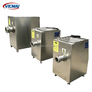 Nouvelles machines industrielles et commerciales de transformation de viande, machine à hacher la viande fraîche et congelée en acier inoxydable SUS304, haute efficacité, pour viande de bœuf. - Product Image 2