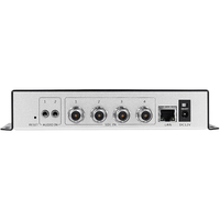 Codificador SDI 4 en 1 4K H.265 H.264 para Transmisión en Vivo SRT RTMP RTSP HLS, Servidor IPTV Multicanal, YouTube