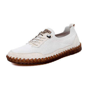 Summer <strong>2026</strong> New Breathable and Perforated Men's Leather <strong>Shoes</strong> with Thin Soft Soles and Mesh Casual <strong>Shoes</strong> - Product Image 5