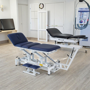 MECANMED-Mesa de tratamiento de <span class=keywords><strong>fisioterapeuta</strong></span> de metal, cama de tracción cervical y lumbar - Product Image 5