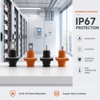 Connecteur de stockage d'énergie haute intensité 500A durable CHENF avec verrouillage à 360° °   Connecteur de borne de batterie à rotation arbitraire