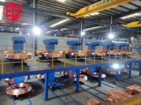 Mesin Pengecoran Kontinu Naik untuk Batang Tembaga/Pipa Tembaga