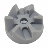 Engrenage d'accouplement en plastique gris M5, disque d'entraînement de 30 mm de diamètre gauche, pièces de rechange en caoutchouc pour remplacement de mixeur et presse-agrumes électriques