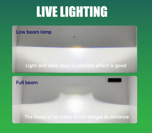 Offre Spéciale 3 pouces Bi H1 H4 H7 LED phare projecteur lentille haute qualité sans perte phares de voiture rénovation nouvel état 6000k couleur - Product Image 4