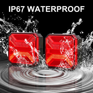 Kit de <span class=keywords><strong>feux</strong></span> de <span class=keywords><strong>remorque</strong></span> <span class=keywords><strong>sans</strong></span> <span class=keywords><strong>fil</strong></span> pour camion de remorquage Lumière de camion magnétique 12-24V Lumière de remorquage <span class=keywords><strong>sans</strong></span> <span class=keywords><strong>fil</strong></span> à <span class=keywords><strong>LED</strong></span> <span class=keywords><strong>sans</strong></span> <span class=keywords><strong>fil</strong></span> - Product Image 2