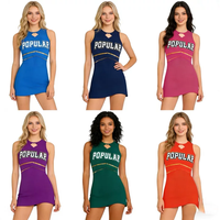 Uniformes de cheerleading pour filles ALLStar, nouveaux modèles, logo personnalisé, ensembles d'uniformes de cheerleading pour adultes, strass AB, service OEM, spandex/polyester