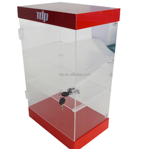 Vietnam usine produits électroniques armoire téléphone portable montre intelligente bureau acrylique présentoir avec lumière LED - Product Image 6