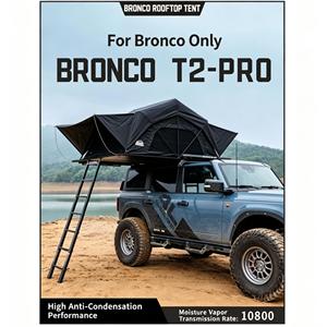 Tente de toit EZNEST Bronco Special T2 Pro à double couche, une chambre, anti-condensation, <span class=keywords><strong>quatre</strong></span> <span class=keywords><strong>saisons</strong></span>, ouverture et pliage rapides - Product Image 1