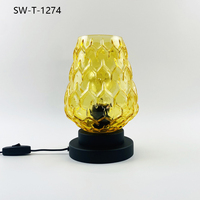 Lámpara de Mesa Espiral, Decoración Nocturna para Exteriores, Lámpara de Escritorio LED Europea, Lámpara de Mesa para Hotel, Comedor, Restaurante