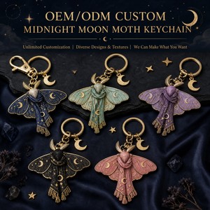 <span class=keywords><strong>Porte</strong></span>-clés Mascotte Peluche Personnalisée Papillon de Nuit, Cadeau Promotionnel du Nouvel An, Logo CPC, Cadeau de Fêtes Saisonnier, Jouet Doux OEM ODM - Product Image 2
