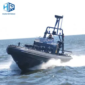 Pabrik produsen OEM ODM bahan proses romomold LLDPE. Perahu yacht RIB perahu kecepatan kapal penyelamatan bateau