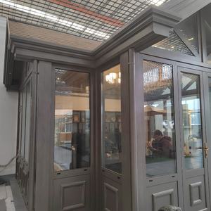Porte de Sun Room Toit incliné Petite Serre Incurvée Aluminium <span class=keywords><strong>Solarium</strong></span> Sunroom Fenêtres Autonomes et Maisons en Verre - Product Image 6