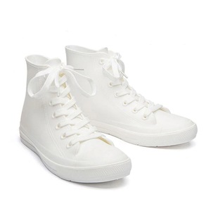 Color caramelo moda impermeable claro <span class=keywords><strong>de</strong></span> goma <span class=keywords><strong>de</strong></span> <span class=keywords><strong>mujer</strong></span> tobillo <span class=keywords><strong>Botas</strong></span> <span class=keywords><strong>de</strong></span> lluvia impermeable zapatos - Product Image 2