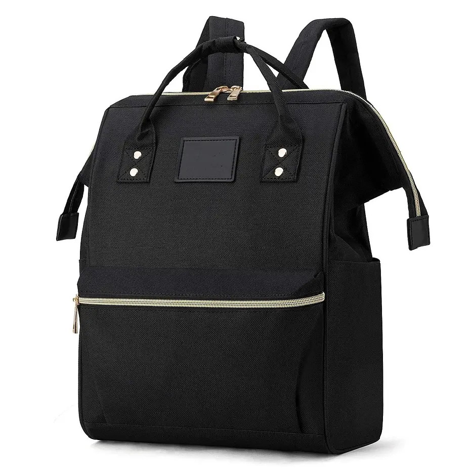 女性のための無料サンプルラップトップバックパック財布はラップトップ教師ナースバッグトラベルバックパックスモールバッグ軽量に適合します