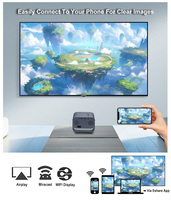 Everycom K1W Android 11.0 projecteur de cinéma maison mobile extérieur Smart Proyector Mini projecteur intelligent 4K