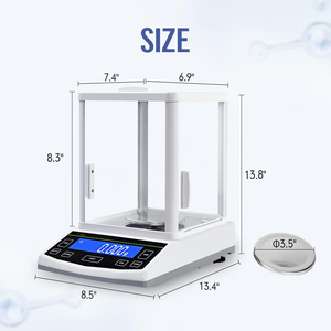 Báscula Analítica Electrónica de Alta Precisión de 0.001g, Báscula Digital - Product Image 4