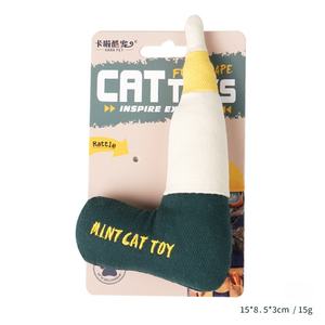 Animal <strong>Catnip</strong> Toys for Indoor Cats Plush Cat Chew Toys Teething Interactive <strong>Catnip</strong> Filled <strong>Kitten</strong> Soft Pet Toy - Product Image 5