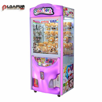Jouet fou 2 cadeaux attraper des poupées Machine griffe grue en peluche jouet poupée griffe jouet jeux d'arcade Machine