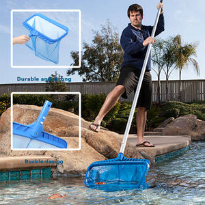 Limpiador de piscina de malla fina de precio inferior <span class=keywords><strong>para</strong></span> red de <span class=keywords><strong>Skimmer</strong></span> de piscina y red de repuesto de rastrillo de hojas - Product Image 1