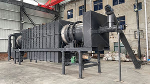 Charbon de bois de noix de coco de prix usine faisant la ligne de four de carbonisation de fibre de carbone de machine - Product Image 5