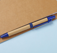 Carnet de notes à spirale personnalisé SC Brand avec couverture en papier kraft, pages lignées, impression UV, 100 feuilles, cadeau