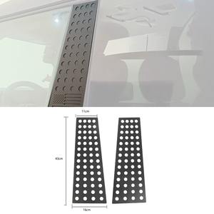 Decoración para Ventanas de Auto, Panel de Aluminio, Adhesivo Decorativo, Cubierta Protectora para <span class=keywords><strong>Ford</strong></span> <span class=keywords><strong>Bronco</strong></span> 2021+, Kit de Carrocería, Accesorios para Auto - Product Image 1