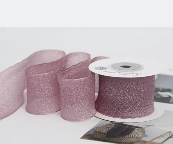 4 cm marron violet 10 yards