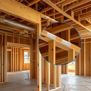 Support de fixation en acier inoxydable galvanisé pour bois, haute résistance, <span class=keywords><strong>antirouille</strong></span>, pour installation de construction - Product Image 6