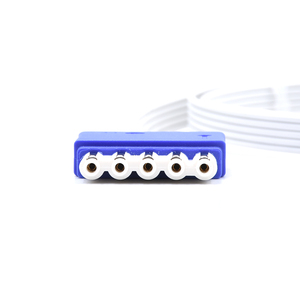 Kabel EKG Sekali Pakai IEC Snap M3000A yang Kompatibel dengan Philips, Kabel Lead EKG 5 Lead M1002A untuk Penggunaan di Rumah Sakit - Product Image 4