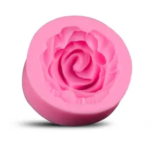 Valentijnsdag Zoete Rose 3d Siliconen Handgemaakte Zeep Schimmel