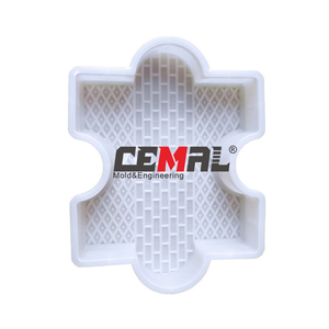 plastic PP pavement mould concrete block interlocking paver mold