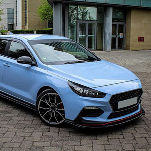 Hyundai I30 I30N MK3 2017 2019 Headlight Eyebrow Sticker Carbon Fiber Texture ABS Body Decal Exterior Modification - Product Image 3