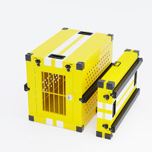 Accessori per Cyber Truck, pieghevole in alluminio resistente cassa per cani animale domestico gabbia di metallo - Product Image 6