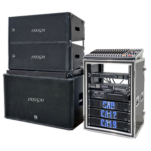 Line Array <strong>Speaker</strong> System Dual 10 12 18 Inch Bass Subwooker Party Event Concert Stage Church Professional Line Array <strong>Speakers</strong> - Product Image 1