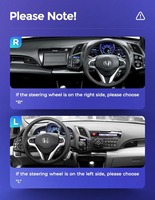 Radio Mobil 9" untuk Honda CRZ CR-Z 1 2010-2016 LHD RHD DSP CarPlay Android Auto Multimedia Video Player GPS Navi DSP Stereo 2Din