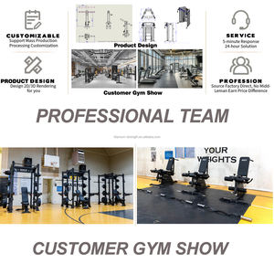 Máquina de Gimnasio Comercial 2 en 1 de Titanio a Precio de Fábrica, Máquina de <span class=keywords><strong>Polea</strong></span> Alta y <span class=keywords><strong>Baja</strong></span> para Entrenamiento de Fuerza, Pila de Pesas de 300 LB - Product Image 5