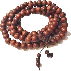 PARIJAT artisanat tibétain prière perles collier Japa Mala méditation Yoga pour hommes femmes bon pour Puja Rudraksha graine Japa Mala - Product Image 4