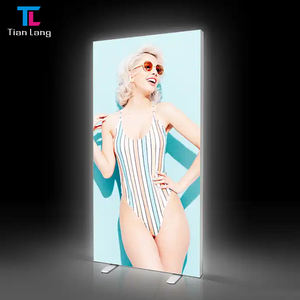 TianLang Anime Led Fabric Light Box Painting Exhibition Led <b>Poster</b> <b>Frame</b> Light Box Advertising Display Retail - Product Image 2