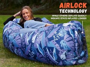 Chillbo Shwaggins Lettino Gonfiabile |   Spiaggia Portatile &amp;   Amaca da Campeggio Facile da Montare, Accessorio per Campeggiatori e Festival - Product Image 6