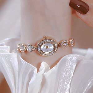 BS <span class=keywords><strong>FA</strong></span> 1717 Orologio di Lusso Vintage Quadrante Piccolo Moda Orologi da Polso al Quarzo Gioiello in Cristallo Oro Bracciale Orologio da Donna - Product Image 1