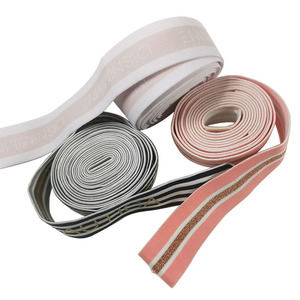 Chất lượng cao khuôn mẫu logo Nylon vải 50mm 38mm 25mm cao Lớp <span class=keywords><strong>Polyester</strong></span> jacquard Camo ban nhạc đàn hồi cho Thể Thao Túi - Product Image 5