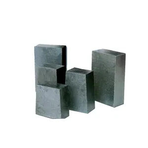 Fire Resistant Magnesite Dolomite Fire Brick Alkaline Refractory Magnesia Calcium Bricks For Ladle And Refining Furnace