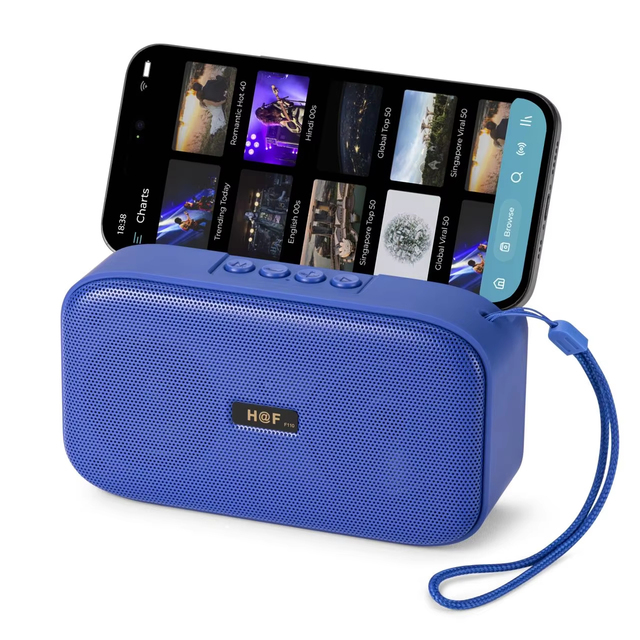 HF-F110 Hot Selling Wireless Portable Bass Blue-tooth Speaker Loud Sound Stereo Bass Woofer Mini BT Speakers FM Radio/TF/USB/TWS