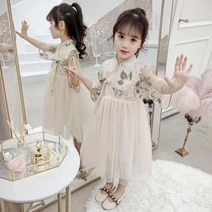 Vendita calda <span class=keywords><strong>bambine</strong></span> manica lunga treni lunghi Flower Girl bambini abiti da principessa dal fornitore della cina - Product Image 2