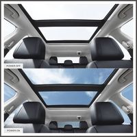 Intelligente Glasfolie Smart Film Schaltbare Sichtschutzfolie Dekorative Fensterfolie Smart Tönungsfolie Schwarze Intelligente Fenstertönung für Autos