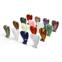 Figurines d'anges et archanges en pierre de quartz naturelle sculptées à la main pour la décoration - Vente en gros