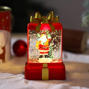 Lámpara de Noche de Papá Noel Reutilizable de Alta Calidad Bestwish, Lámpara de Plástico Luminosa para Interiores, Adornos Navideños - Product Image 6
