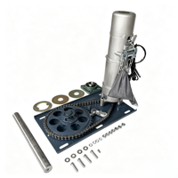 Moteur tubulaire pour porte roulante asynchrone Weiyu IE4 AC1500 208-240V monophasé 200W 20RPM étanche 50Hz garantie 3 ans CE/CCC