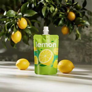 Bolsa de plástico transparente reutilizable para bebidas de jugo líquido, bolsa de viaje para <span class=keywords><strong>licor</strong></span> de Alcohol, bolsa de pie - Product Image 2